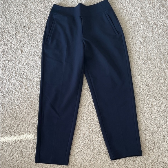 Athleta Navy Endless Highrise Pants Size 8 - Picture 3 of 6